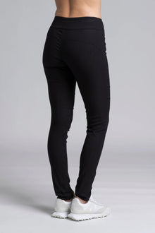 The NES Skinnie Minnies Pant is your go-to for sleek, everyday style with a modern edge. Crafted from the same super stretchy twill fabric you love, these pants are all about a flattering fit and effortless comfort. Featuring a cigarette-style slim leg, flat waistband, and a concealed side seam zip, the Skinnie Minnies offer a streamlined silhouette that's both polished and wearable.