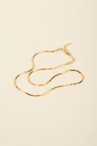 ALTA JEWELLERY | TWISTED CHAIN NECKLACE
Add texture and elegance to any outfit with the Alta Twisted Chain Necklace. Crafted in sterling silver or sterling silver with 18k gold vermeil, this beautifully twisted chain catches the light from every angle, offering subtle shimmer and modern sophistication.