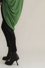 Load image into Gallery viewer, NES Voltage cardi is perfect for layering or a great trans-seasonal piece, Flattering batwing sleeve, Dress up or down, Can be worn multiple ways - by flipping the cardi upside down so the hem is worn around your neck. by doing this you will get either a shorter hip length cardi or a longer length cardi - falling mid thigh (at the back) 100% merino
